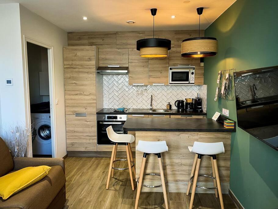 Apt RDC avec sa terrasse privée Saint-Malo Esterno foto