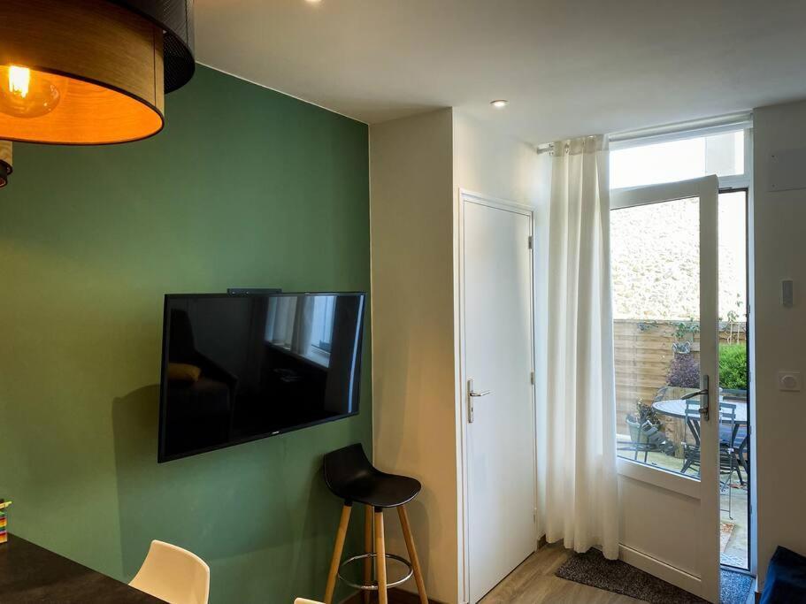Apt RDC avec sa terrasse privée Saint-Malo Esterno foto